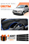 Chevrolet Kalos (2009-2013) Compatible Dashboard Protection Cover Auto Cover - Black-Blue - Ch004