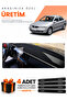 Opel Vectra B (1995-2001) Compatible Dashboard Protection Cover Auto Cover - Black-Grey - Op015