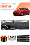 Seat Ibiza (2017-2021) Compatible Dashboard Protection Cover Auto Cover - Black - Se009