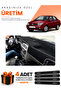 Fiat Albea (1999-2005) Compatible Dashboard Protection Cover Auto Cover - Black-Grey - Fi002