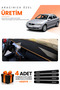 Opel Vectra B (1995-2001) Compatible Dashboard Protection Cover Auto Cover - Black-Brown - Op015