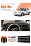 Hyundai Accent Yumurta Kasa (1993-1999) Compatible Torpedo Protection Cover Auto Cover - Black-Beige - Hu008
