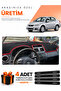 Suzuki Sx-4 (2006-2014) Compatible Torpedo Protection Cover Auto Cover - Black-Red - Sz001