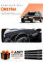 Daci̇a Duster 1St Generation Without Makeup (2009-2013) Compatible Torpedo Protection Cover Auto Cover - S.Gray - Da003