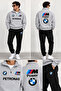 Petronas Printed Bmw m Power Fleece Tracksuit Set – Unisex 2-Strand Quality Sports Combination - 2