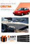 Mazda 323 Hatchback Bg Kasa (1991-1995) Compatible Torpedo Protection Cover Auto Cover - Black-Beige - Ma005