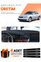 Opel Omega (1993-2003) Compatible Dashboard Protection Cover Auto Cover - Black-Blue - Op013