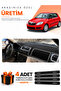 Skoda Fabia (2007-2014) Compatible Dashboard Protection Cover Auto Cover - Black-Grey - Sk002