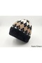 Women's Diamond Patterned Plush Beret Soft Textured Winter Trendy Hat - 3