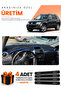 Suzuki Grand Vitara (2006-2012) Compatible Dashboard Protection Cover Auto Cover - Black-Blue - Sz005