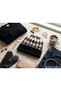 Women's Diamond Patterned Plush Beret Soft Textured Winter Trendy Hat - 2