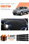 Hyundai Tucson (2009-2015) Compatible Dashboard Protection Cover Auto Cover - Black-Blue - Hu034