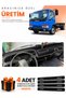 Isuzu Nkr Wide (1997-2005) Compatible Torpedo Protection Cover Auto Cover - Black-Beige - Is001