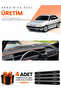 Fiat Tempra (1992-1997) Digital Console Compatible Dashboard Protection Cover Auto Cover - S.Khv - Fi018