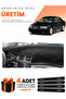 Volvo S80 (1998-2006) Compatible Dashboard Protection Cover Auto Cover - Black - Vo004