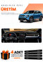 Renault Boreal (2025-Later) Compatible Dashboard Protection Cover Auto Cover - Black-Beige - Re055