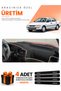 Toyota Corolla Legendary Model (1991-1997) Compatible Dashboard Protection Cover Auto Cover - Black-Beige - To012