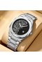 Arabic Written Steel Men's Wristwatch