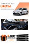 Renault Megane 3 Large Screen (2008-2015) Compatible Dashboard Protection Cover Auto Cover - S.Blue - Re023