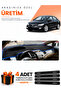 Honda Civic Fd6 (2005-2011) Compatible Dashboard Protection Cover Auto Cover - Black-Blue - Ho010
