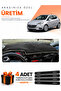 Opel Corsa E (2013-2019) Compatible Dashboard Protection Cover Auto Cover - Black-Beige - Op019