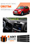 Daihatsu Terios (2006-2011) Compatible Torpedo Protection Cover Auto Cover - Black-Grey - Dh001