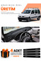 Renault Kangoo 2 Airbagged (2004-2008) Compatible Torpedo Protection Cover Auto Cover - Black - Re027