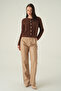 Women's Soft Textured Buttoned Knitwear Cardigan - 2