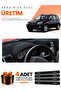Chery Tiggo 5 (2013-2015) Compatible Dashboard Protection Cover Auto Cover - Black - Cy001