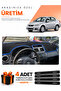 Suzuki Sx-4 (2006-2014) Compatible Torpedo Protection Cover Auto Cover - Black-Blue - Sz001