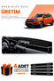 Daci̇a Duster Make-Uped Without Make-Up (2018-2023) Compatible Torpedo Protection Cover Auto Cover - S.Gray - Da008