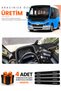 Karsan Jest (2013-2020) Compatible Torpedo Protection Cover Auto Cover - Black-Beige - Kr001