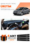 Hyundai Elantra (2011-2017) Compatible Dashboard Protection Cover Auto Cover - Black - Hu016