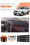 Nissan Pathfinder (1996-2000) Compatible Torpedo Protection Cover Auto Cover - Black-Red - Ni012