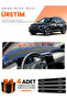 Hyundai Tucson (2021-2024) Compatible Dashboard Protection Cover Auto Cover - Black-Blue - Hu037