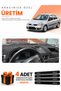 Renault Clio Symbol Without Airbags (2002-2008) Compatible Torpedo Protection Cover Auto Cover - Black - Re011