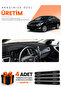 Hyundai̇ İ40 (2011-2017) Compatible Dashboard Protection Cover Auto Cover - Black - Hu007