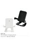 Desktop Wireless Charging Stands 15W Fast Charging, Black - 4