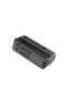 Capsule - 4500mAh Mini Powerbank with Inbuilt Cable and Phone Stand, Black - 4