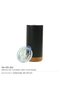 Travel Tumbler with Cork Base 450ml Stainless Steel, Matt Black - 5