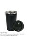 Temperature Display Black Tumblers in SS 510ml - 3