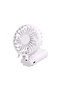 Roto - Rechargeable Handheld Fan with Foldable Desk Stand - White - 2