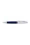 Calais Chrome/Blue Lacquer with Polished Chrome Appointments Ballpoint Pen (Blue Ink) - 4