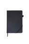 Faroe - A5 PU Hard Cover Notebook with Pen Loop - Black