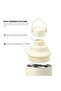 Dual Opening SS Bottles, Double-Wall Insulated Body, Powder Coated, 500ml, Milky White - 4