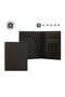 Saffiano Leather 4CC Passport Cover - Black