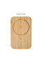 Bamboo Wireless Car Charger 15W Fast Charging & Type C - 5