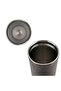 Double Wall SS Tumblers with Transparent Lid and Metal Straw - 500ml, Brown - 7