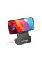 Korman - Magnetic Phone Stand with 15W Wireless Charging and Remote Shutter - Black - 7