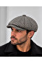 Modern cap draped winter hat peaky blinders hat